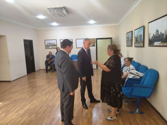 Goranboy rayon İcra Hakimiyyətində vətəndaşların müraciətləri dinlənildi