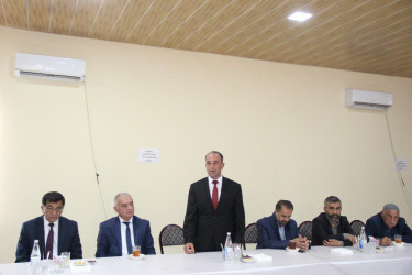 Goranboy rayonunda dini icma rəhbərləri ilə görüş keçirildi