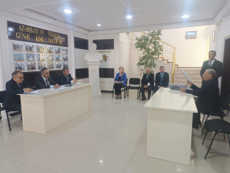 Goranboy rayon İcra Hakimiyyətində İcra Başçısı vətəndaşların müraciətlərini dinlədi