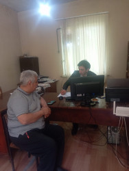 Goranboyda vətəndaşların müraciətlərinə xüsusi diqqət yetirilir