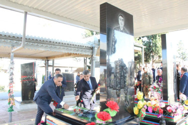 “27 sentyabr-Anım Günü”nün beşinci ildönümü ilə bağlı Xan Qərvənd Şəhidlər Xiyabanında şəhidlərimizin məzarları ziyarət olundu