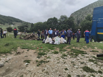 Goranboy rayonununda  təmizlik, abadlıq aksiyası həyata keçirildi.