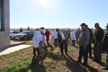 Goranboyda, Yaşıl dünya naminə həmrəylik ili və 8 noyabr Zəfər günü ilə bağlı,  “Təbiəti də sağaldaq” devizi altında ağacəkmə aksiyası keçirildi