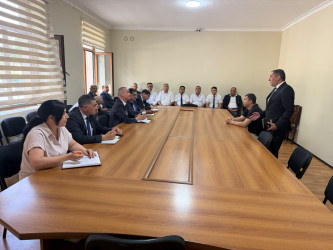 Goranboyda vətəndaş qəbulları davam edir