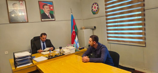 Goranboyda vətəndaş qəbulları davam edir