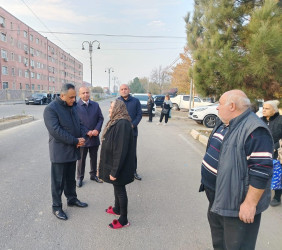 Goranboyda, qəzalı vəziyyətdə olan 5 mərtəbəli, 60 mənzilli yaşayış binasındakı mövcud vəziyyətlə bağlı  rayon İcra Hakimiyyəti Başçısı yanında Qərargah operativ işlərini davam etdirir