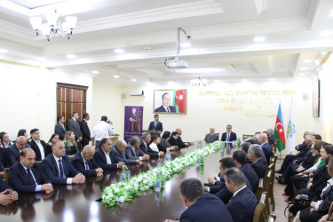 Goranboyda, “Konstitusiya və Suverenlik İli” tədbirləri çərçivəsində, “Ümummilli Lider Heydər Əliyev və müstəqil, suveren Azərbaycan” mövzusunda tədbir keçirildi