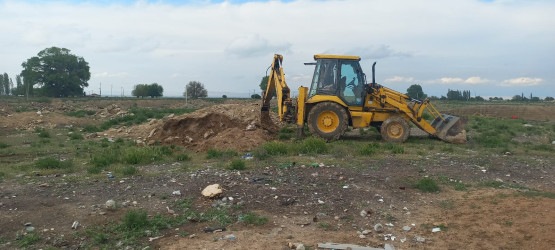 Goranboyda “Şəhərsalma və Memarlıq İli” və beynəlxalq velosiped yarışına hazırlıq işləri çərçivəsində ümumrayon iməcliyi davam etdirilir