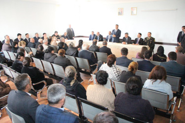 Fəxralıda səyyar qəbul keçirildi