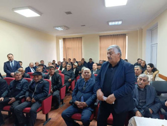 Goranboyda növbəti səyyar qəbul Səmədabad kəndində keçirildi