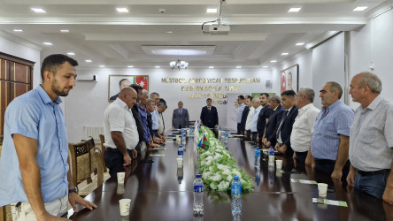 Goranboyda süd və süd məhsulları istehsalının inkişafı mövzusunda fermerlərlə maarifləndirici tədbir təşkil olundu