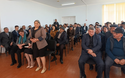 Qarasuçuda səyyar qəbul keçirildi