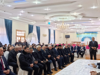 Qızılhacılı qəsəbəsində səyyar qəbul keçirildi