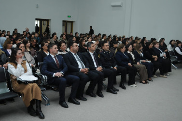 Goranboy rayonunda “Uşağın psixi və emosional inkişafı“ mövzusunda konfrans keçirildi
