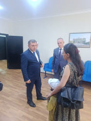 Goranboyda vətəndaş qəbulları davam edir