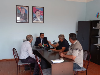 Goranboyda vətəndaş qəbulları davam edir