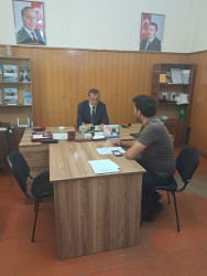 Goranboyda vətəndaş qəbulları davam edir