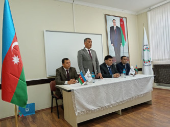Goranboyda Qərbi Azərbaycandan olan soydaşlarımızla görüş keçirildi