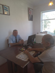 Goranboyda vətəndaş qəbulları davam edir