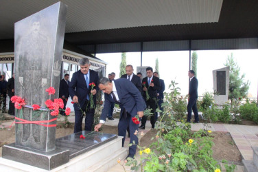 27 sentyabr-Anım Günü”nün beşinci ildönümü ilə bağlı Səfikürd Şəhidlər Xiyabanında şəhidlərimizin məzarları ziyarət olundu