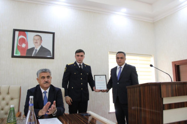Goranboyda Polis Günü ilə bağlı tədbir keçirildi