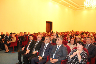 Goranboyda şair, yazıçı-publisist İsgəndər Səklikovun 70 illik yubileyinə həsr olunmuş tədbir keçirildi