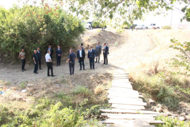 İcra Başçısı Qarqucaq və Şəfibəyli kəndlərində əhalini narahat edən problemləri yerində araşdırdı