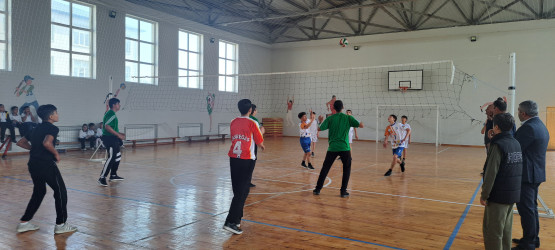 Goranboyda Voleybol üzrə rayon turniri keçirildi.