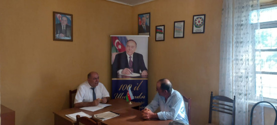 Goranboyda vətəndaş qəbulları davam edir