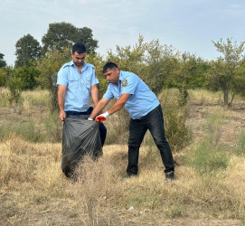 Goranboyda, “Yaşıl dünya naminə həmrəylik ili” çərçivəsində  təmizlik aksiyası keçirildi