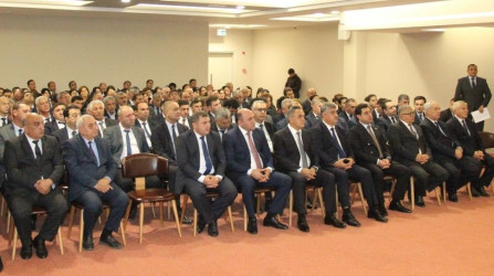 Goranboyda “Konstitusiya və Suverenlik İli”  çərçivəsində “Azərbaycanın bugünkü və sabahkı inkişafının təminatçısı” adlı konfrans keçirildi