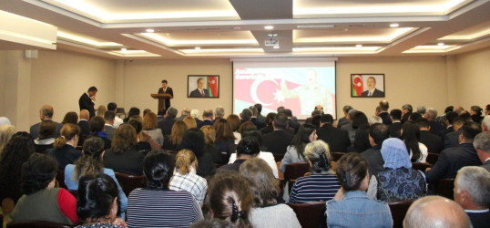 Goranboyda  “Azadlığın Nidası-Suverenlik Günü” adlı tədbir keçirildi