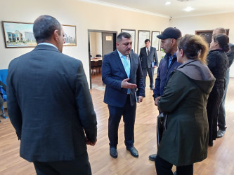 Goranboy rayon İcra Hakimiyyətində vətəndaşların müraciətləri dinlənildi