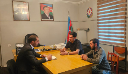 Goranboyda vətəndaş qəbulları davam edir