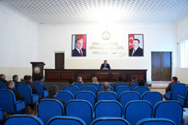 Goranboy rayon İcra Hakimiyyətində aparat iclası keçirildi