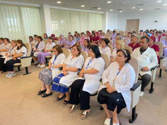 Goranboyda əhali arasında fiziki aktivliyə dair maarifləndirici tədbir keçirilərək mövzuya uyğun materiallar paylanıldı