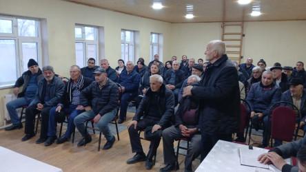 Goranboyda inzibati ərazi dairəsi üzrə nümayəndəliklərdə hesabat iclasları davam etdirilir