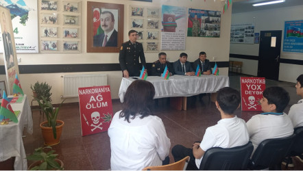 Goranboyda narkomaniyaya qarşı mübarizə mövzusunda tədbir keçirildi