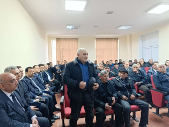 Goranboyda növbəti səyyar qəbul Səmədabad kəndində keçirildi