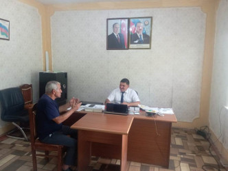 Goranboyda vətəndaş qəbulları davam edir