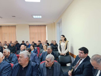 Goranboyda növbəti səyyar qəbul Səmədabad kəndində keçirildi