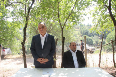 Goranboyda növbəti səyyar qəbul Buzluq kəndində keçirildi