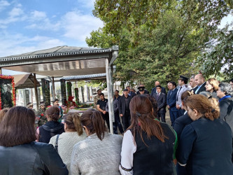 Bağçakürd  kəndindən Vətən Müharibəsi şəhidimiz Aqşin Quliyevin  ildönümündə məzarı ziyarət olundu.