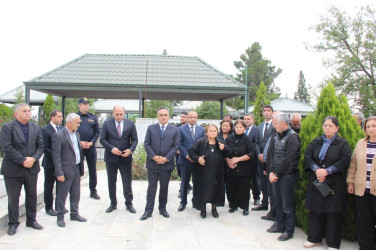 “27 sentyabr-Anım Günü”nün beşinci ildönümü ilə bağlı Dəliməmmədlidə  şəhidlərimizin məzarları ziyarət olundu