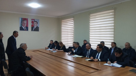 Goranboy rayon İcra Hakimiyyətində vətəndaşların müraciətləri dinlənildi