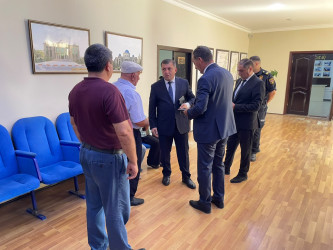 Goranboyda vətəndaş qəbulları davam edir