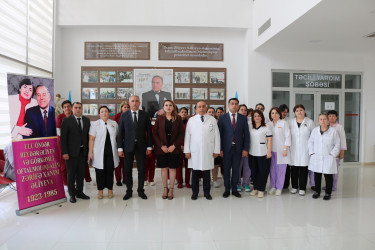 Goranboyda görkəmli oftalmoloq alim, akademik Zərifə xanım Əliyevanın doğum günü ilə bağlı tədbir keçirildi