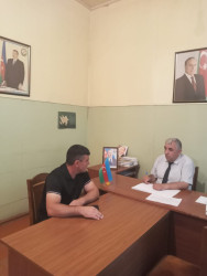 Goranboyda vətəndaş qəbulları davam edir