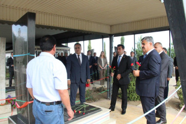 27 sentyabr-Anım Günü”nün beşinci ildönümü ilə bağlı Səfikürd Şəhidlər Xiyabanında şəhidlərimizin məzarları ziyarət olundu