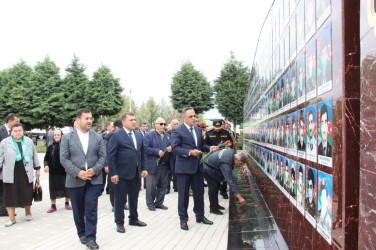 Goranboyda “27 sentyabr-Anım Günü” nün beşinci ildönümü ilə bağlı tədbir keçirildi